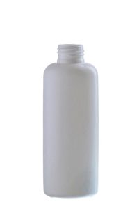 Flacon plastique PE 125 ml ovale