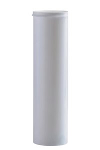 Tube rigide PP pour comprimés, 100 mm (T10s)