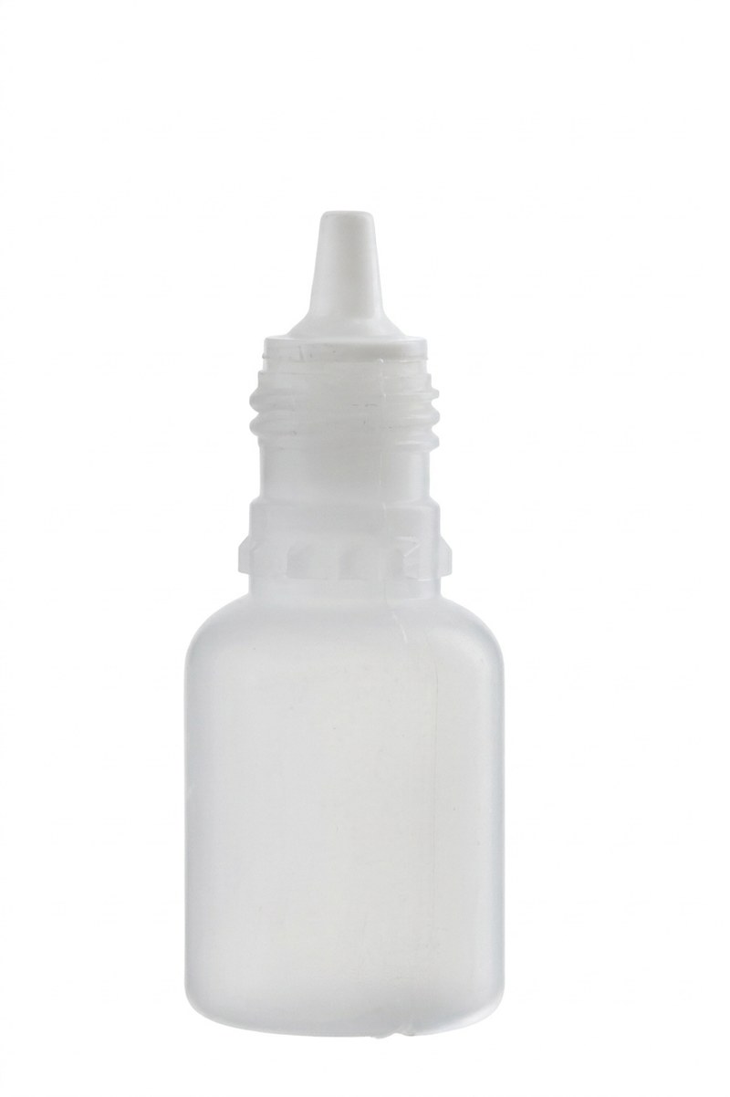 Flacon PEHD translucide 10 ml, col étroit