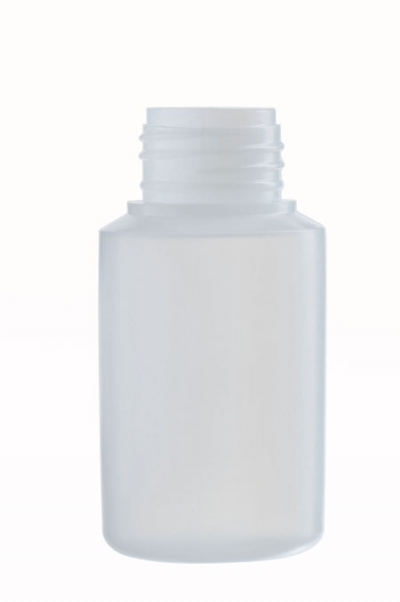 Flacon PEHD translucide 20 ml, col large
